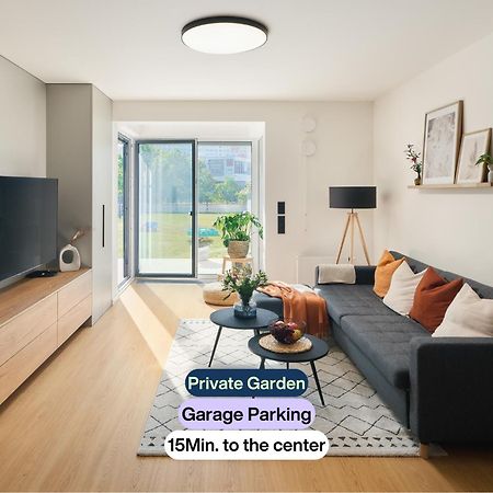 Beta Home - Garage, Air Condition, Garden, At Metro Prag Eksteriør billede